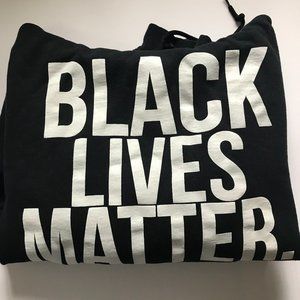Black Lives Matter Unisex Hoodie, Size S, from Beauty Love & Knowledge